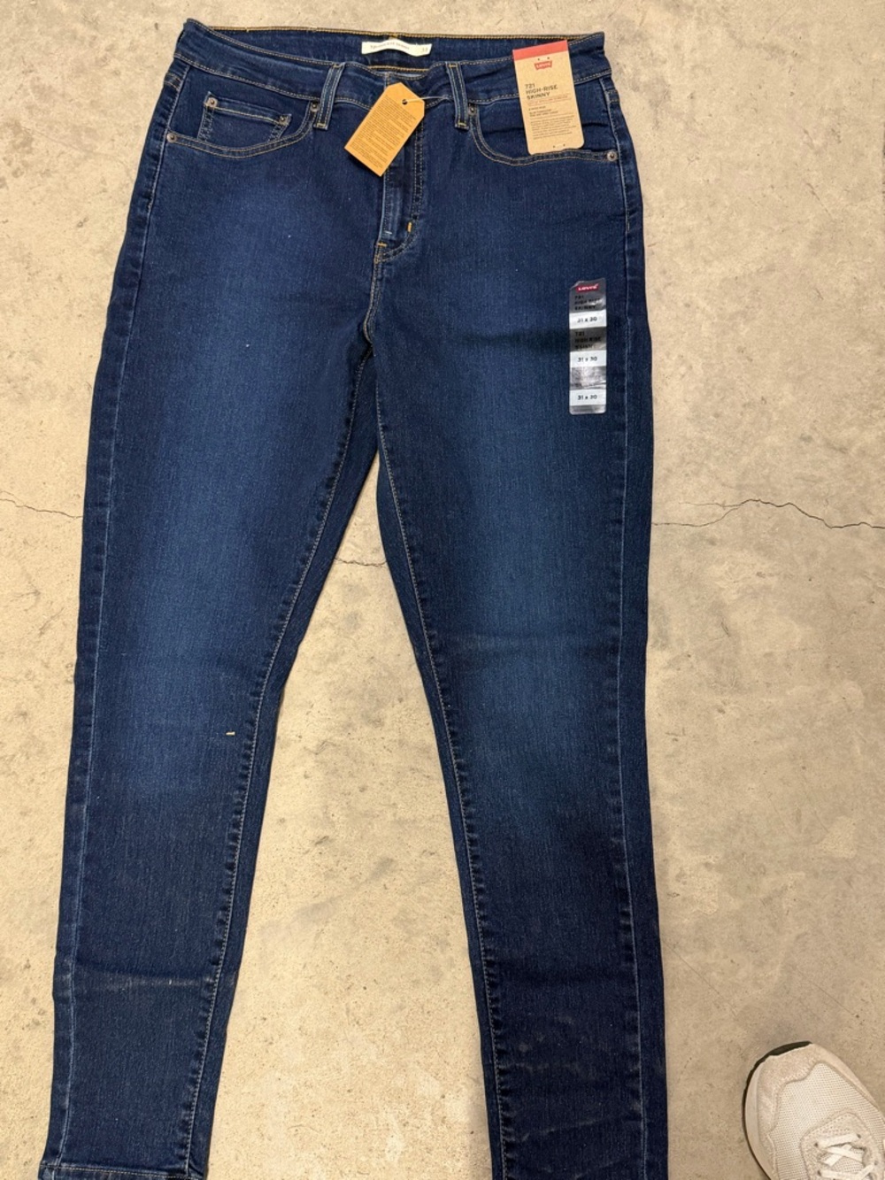 Levi's Dark Blue Skinny Jeans for Women
